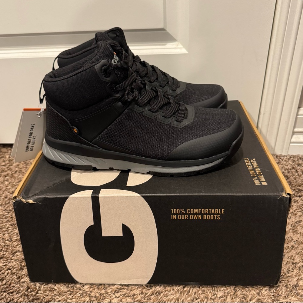 Bogs Slate Mid CT Mens Composite Toe Work Shoe